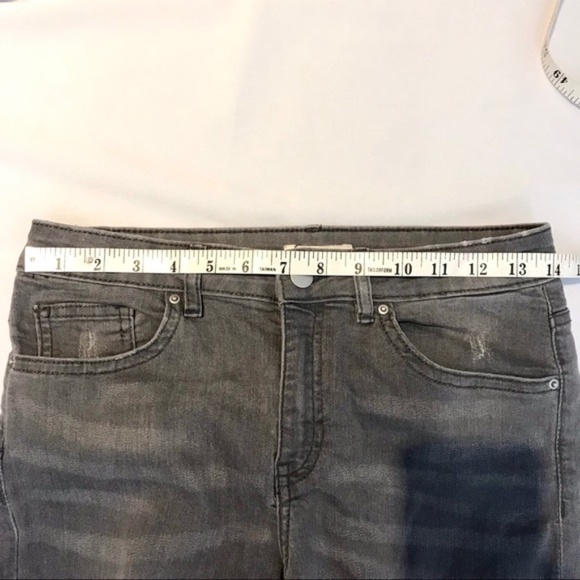 Grey Denim Distressed Denim Jean H&M 🤍 - Picture 9 of 9